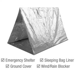 10-Pack Emergency Mylar Thermal Blankets, Compact and Insulated for Cold Weather