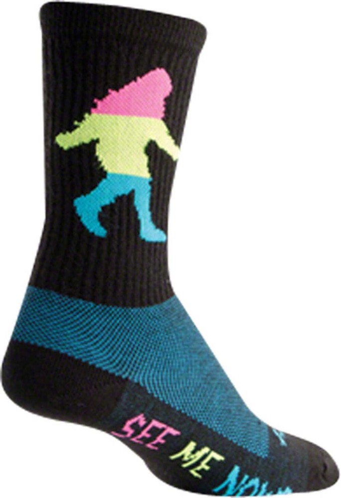 SockGuy, Wool Crew Socks, 6-Inch Cuff Height – Large/X-Large, Large, Black