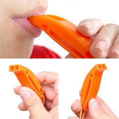 2X Survival Whistle and 2X Signal Mirror – Outdoor Survival Kit Rescue Flash