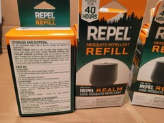 5 Pack Bundle Lot Realm Zone Mosquito Repellent Refills Refill New