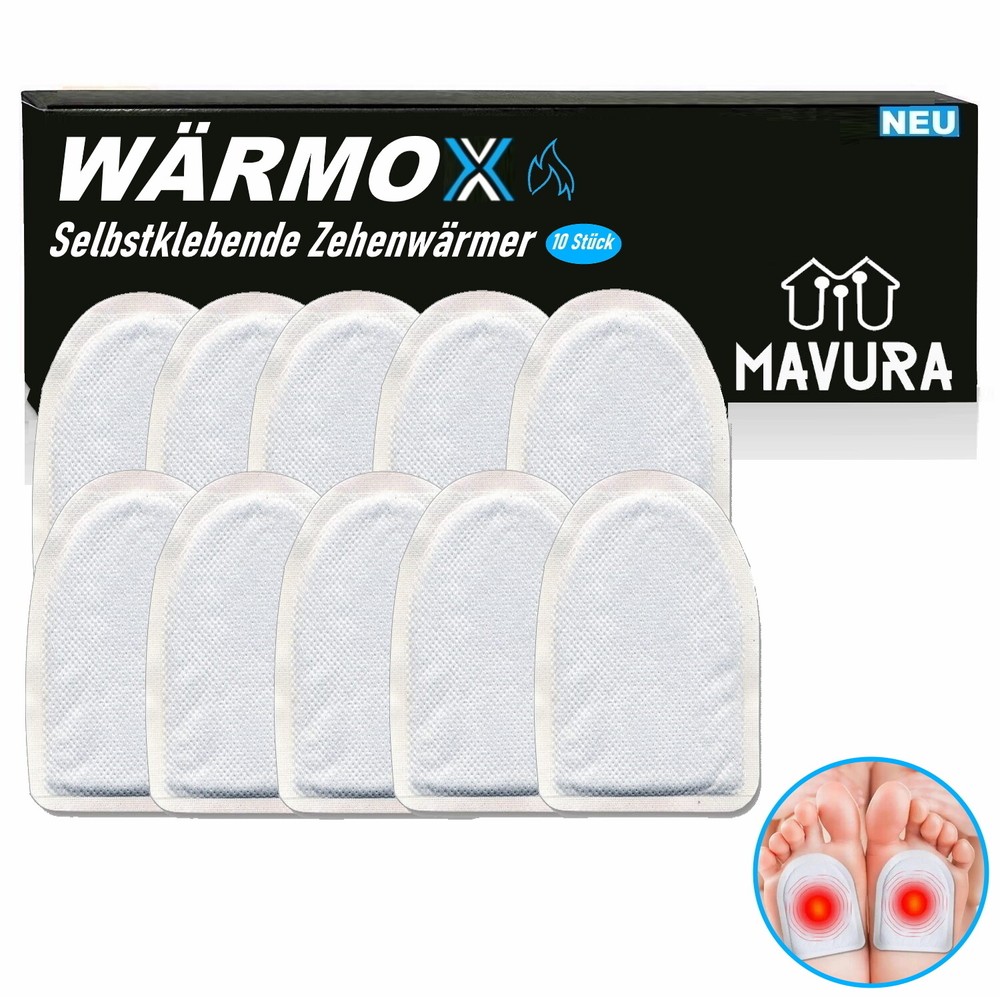 WÄRMOX foot warmer toe warmer heat pads sole warmer shoe warmer thermal sole …