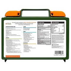 265 Piece Outdoor First Aid Kit Camping Hiking Travel Silvex Wound Gel New
