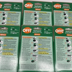 OFF! Mosquito Coil Refills -Country Fresh Scent – 36 Refills- New