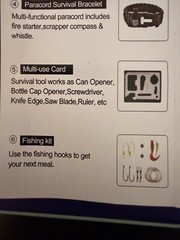 Fathers Day Gift Special 12 in 1 Emergency/Survival Kit Many Features for family