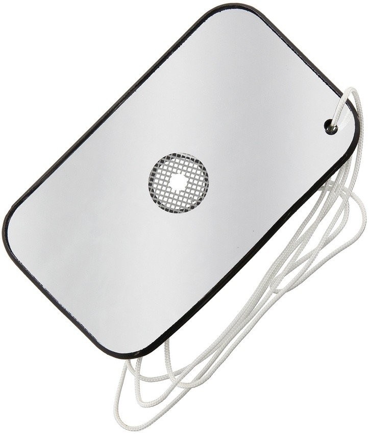 S.I. Howard Glass Signal Mirror 3″ x 5″ White – M-34
