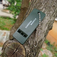 Lot Survival/Sports Whistle 3 tones Keychain Self Defense Security
