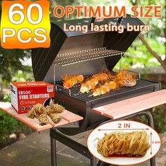 Fire Starter – Natural Fire Starters for Fireplace, Campfires, Chimney, BBQ, Fi