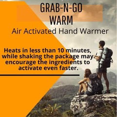 MCR Medical Grab-N-Go Warm Hand Warmer, pack of 10