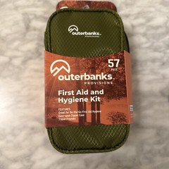 New And Sealed Outerbanks First Aid and Hygiene 57 Pieces Kit Survival