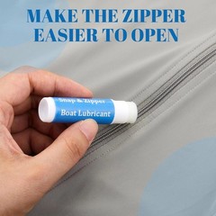 Snap and Zipper Lubricant Wax Stick Marine Lube for Boat Canvas Vinyl