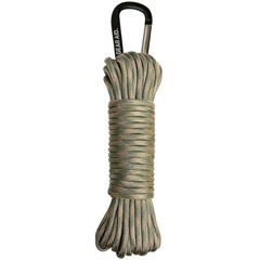 GEAR AID 550 Paracord with Carabiner Durable Utility Cord Orange Reflective