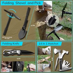 251 Pc First Aid Survival Kit with Bag