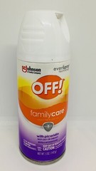 (2) OFF! Family Care Insect Repellent Picaridin Aerosol Spray Deet-Free 5 oz