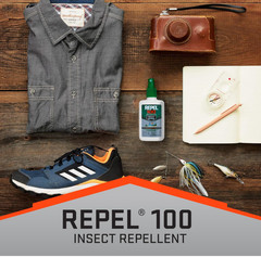 Repel 100 Insect Repellent, 4 Ounces, With DEET, 10-Hour Protection Long-Lasting
