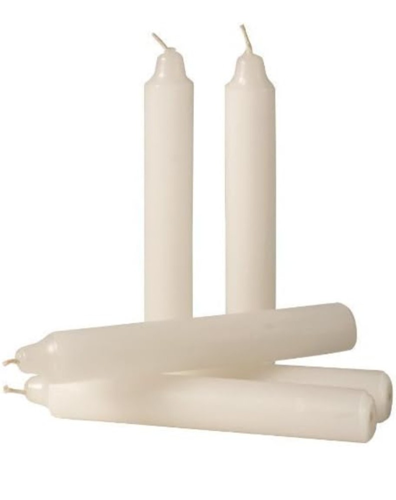 Emergency Candles, Long Burning, Unscented, 12 Pack