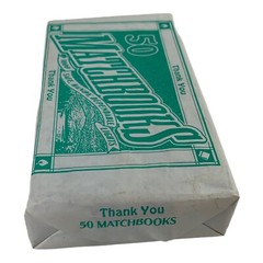 D.D. Bean & Sons Thank You 50 Matchbooks Unopened , Extra Used Box
