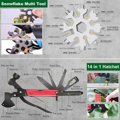 27 in 1 Survival Kit Gear Supplies Christmas