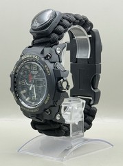 Survival Men’s Tactical Military Digital Watch 23-in-1 Multi-Functional BLACK