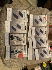 SKEETER HAWK REPELLENT REPLACEMENT TABS – LOT OF 9 With Two Carabiners NEW