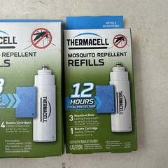 Lot Of 3 Thermacell Mosquito Repellent Refills Two 12 Hour Packs 1 48 Hour Pack
