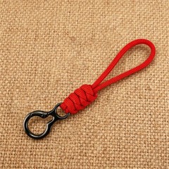 Outdoor Paracord Keychain with Trigger Snap Hook Hand-Woven Survival Camping