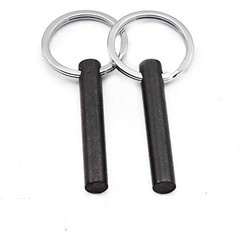 bayite Ferro Rod Fire Starter 2 Pack Keychain