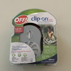OFF! Clip-on Mosquito Repellent Fan Starter Circulating Kit New in Package