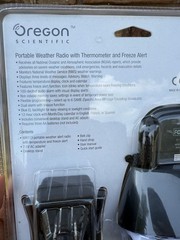 Oregon Scientific Emergency Portable Weather Radio W/ Thermometer WR113 ~SEALED