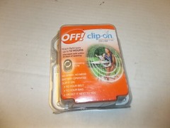 OFF Clip On Mosquito Repellent Fan and 1 Refill
