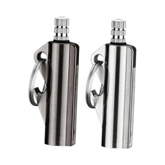 2 Pack Permanent Match Infinity Lighter, Multitool Keychain Bottle Style3