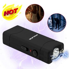 Personal Self-Defense Stun Gun 801 | Rechargeable High Power LED Flashlight