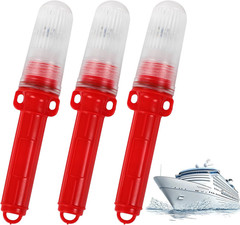 3Pcs Boat Flares, 2026 Upgrade Marine Flares,Visual Distress Signals for Boats,