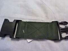 USGI Military BLACK USMC Tactical Pistol Utility LC-2 Web Belt 6″ Extender NEW