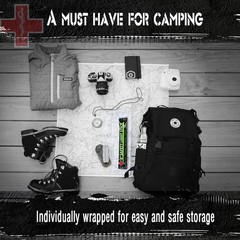 Emergency 10 Ultra Bright Green Glow Sticks – Individual Packed With Lanyard – F