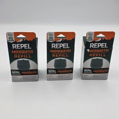 Lot of 3 Repel Realm Zone Mosquito Repellent Refills – New in Box