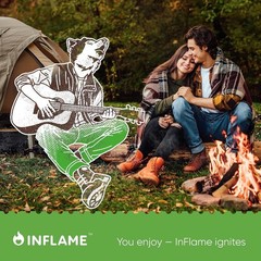 24 Waterproof Natural Wood Fire Starters – Perfect for Campfires & Grills