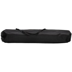 Camp Bed MFH with Reinforced Aluminium Frame, Black – Max 120kg