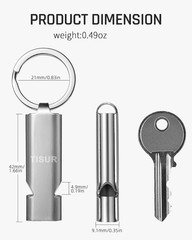Loud Emergency Whistles,Whistle Keychain Dog Whistle