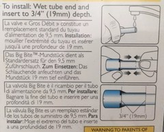 Camelbak Big Bite™ Valve Double The Flow New In Retail Package Fast Free Ship