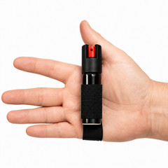 2 Pack Burn Pepper Spray 0.84 fl oz Self Defense Joggers Runners Security Strap
