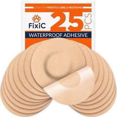 Freestyle Adhesive Patch 25 PCS – Waterproof & Hypoallergenic Sensor Solution