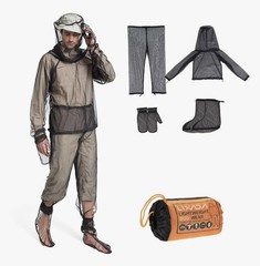 Lixada Lightweight Bug Gear-Jacket, Pants, Socks, Mitts,head cover
