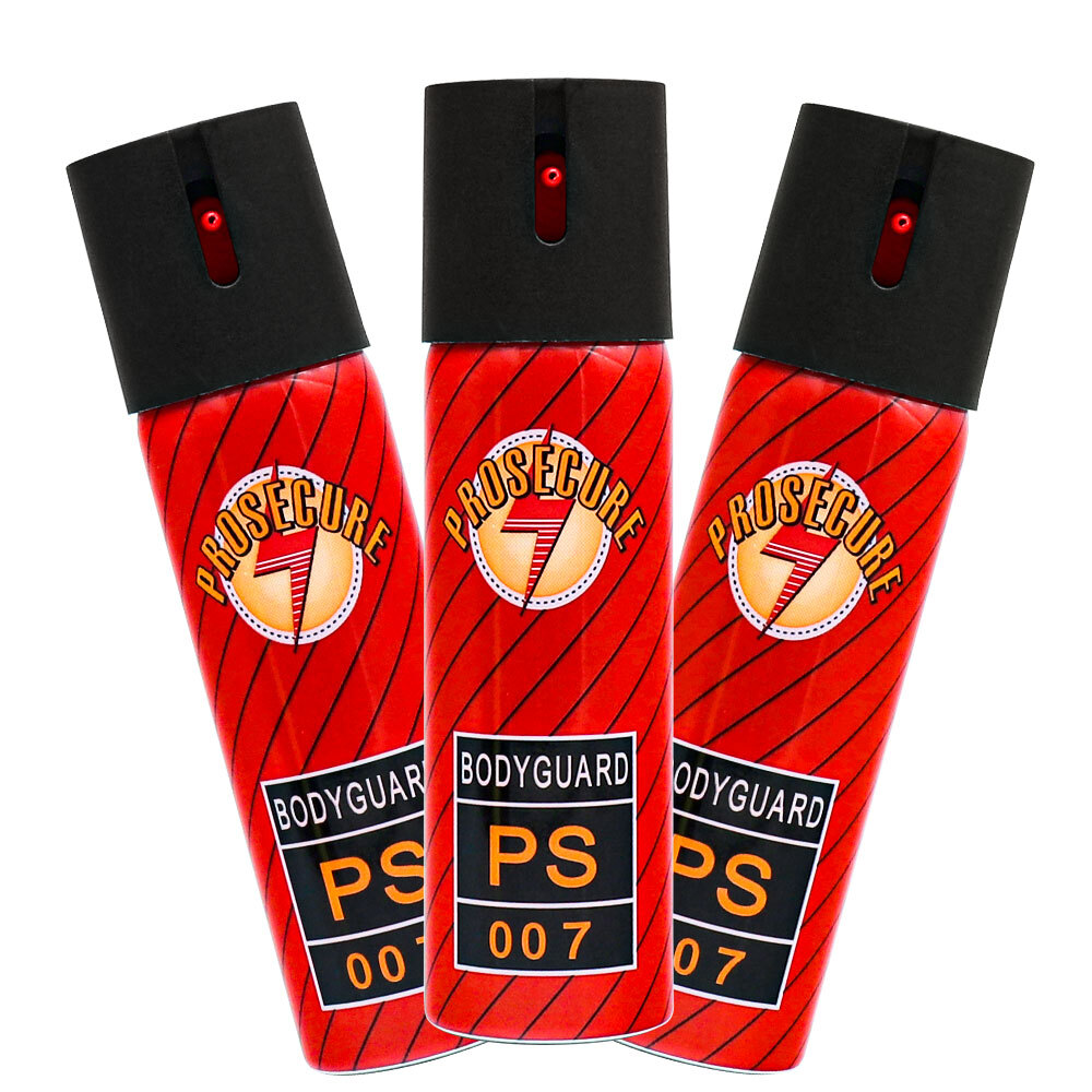 3 Pack Pepper Spray for Self Defense Max Strength 3.7oz FlipTop