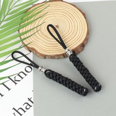 2 Pack Heavy Duty Paracord Keychain for Men, Braided Skull Lanyard Key Chain …