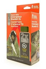 Survive Outdoors Longer Heavy Duty Emergency Blanket, 5 x 8 ft