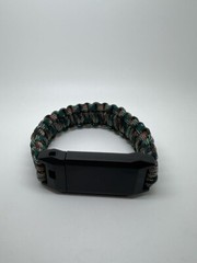 Bracelet Survival Multifunctional with Whistle and Knife for Camping and Hunting