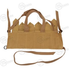 Repro Military Style Rhodesian Chest Rig- EXTRA POUCHES- Webbing-Airsoft- Tan