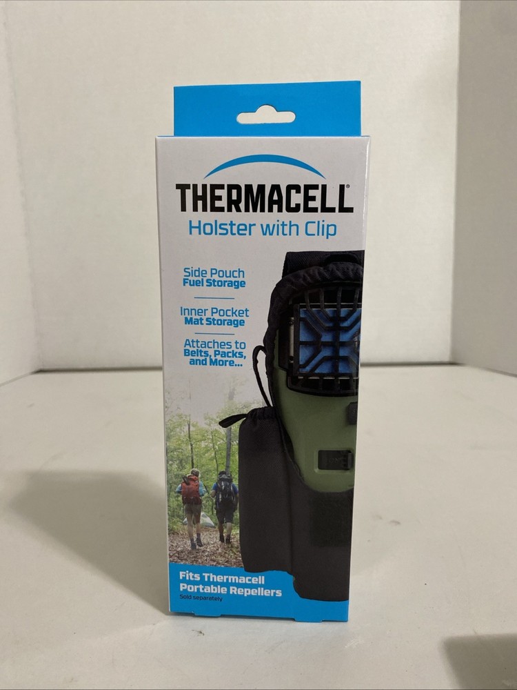 Thermacell Portable Mosquito Repellent Holster Holder W/Belt Clip & Fuel Storage