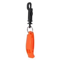 Emergency Whistle Dual Frequency Multifunctional Orange Safety Warning Whistle