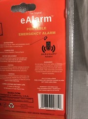 Red BASU eAlarm Portable Self Defense Emergency Alarm Sound 120Db New Safety